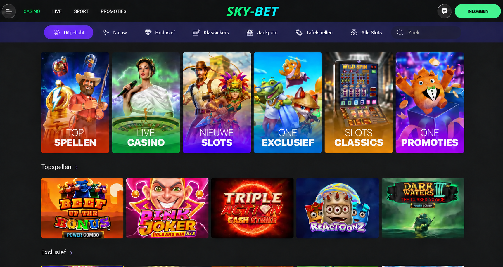 Casino games preview